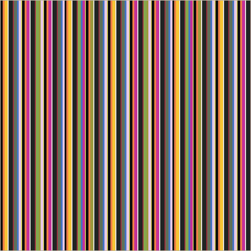 Windham - Whistler Studios - Midnight Blooms - Striae Stripes - 55074-6