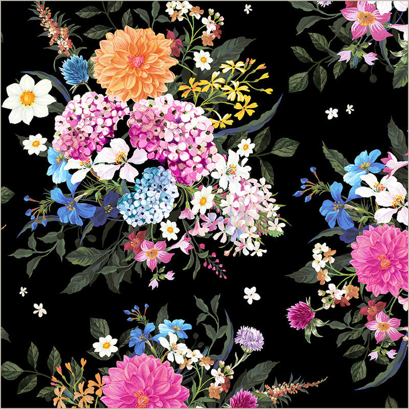 Windham - Whistler Studios - Midnight Blooms - Bountiful Bouquets - 55100-1