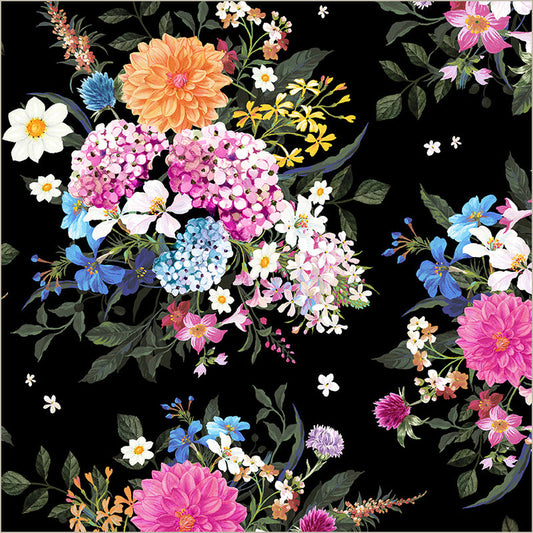 Windham - Whistler Studios - Midnight Blooms - Bountiful Bouquets - 55100-1