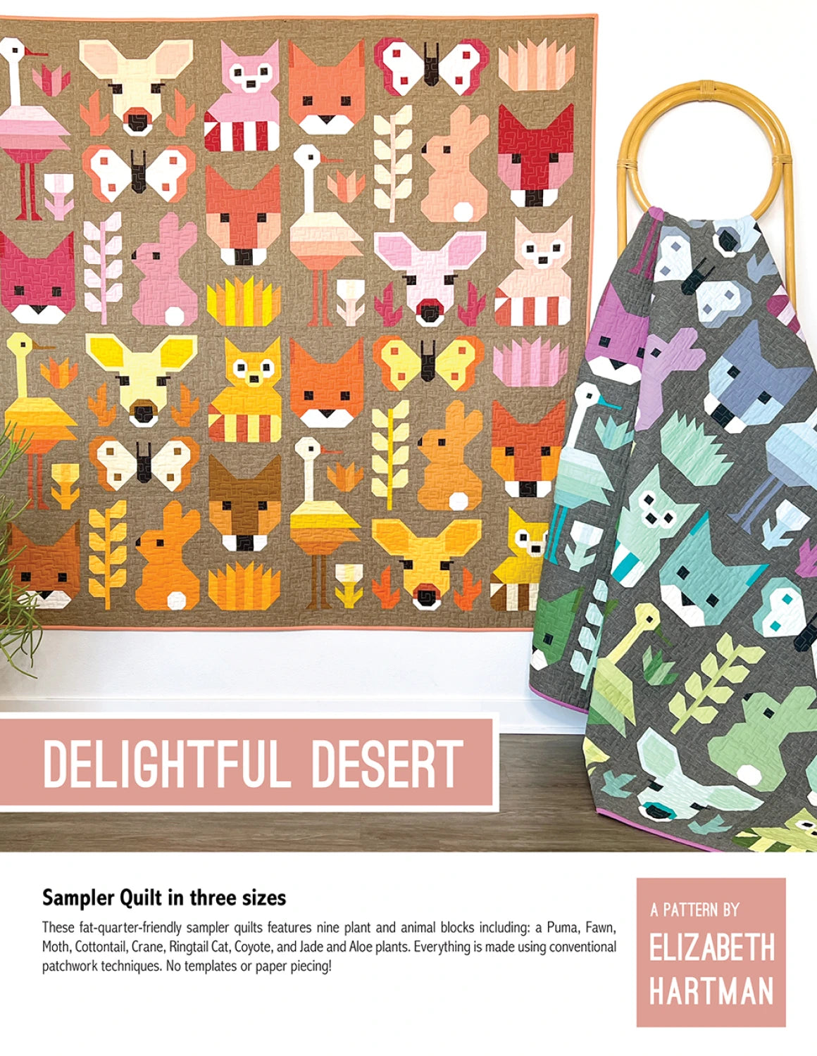Delightful Desert Quilt Pattern By Elizabeth Hartman