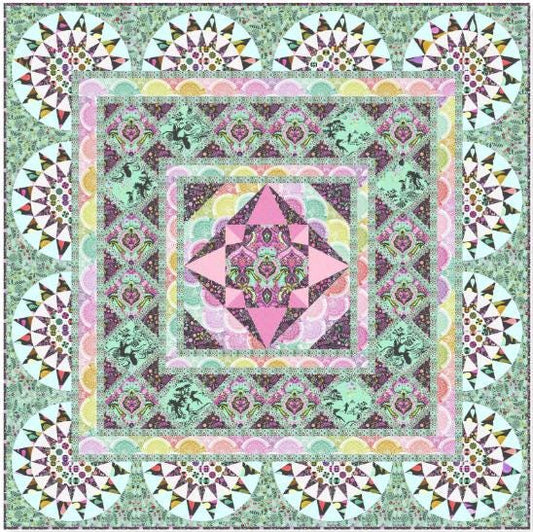 PREORDER - Tula Pink - Prince Charming Deja Vu - Amphibian Majesty Quilt Kit - Ships July 2026