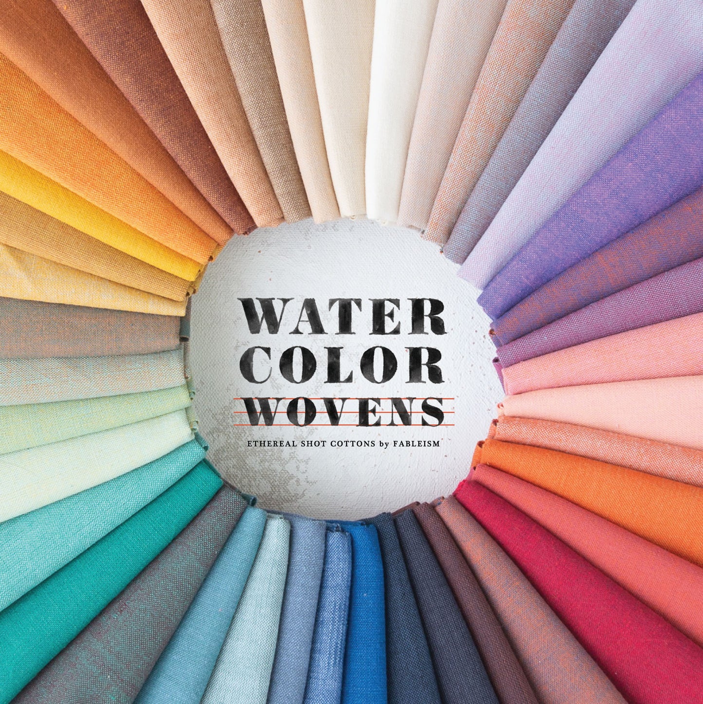 Fableism - Water Color Wovens - 40 Piece Hand Cut Bundles - Choose Size!