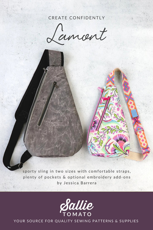 Lamont Sling Bag Pattern By Sallie Tomato