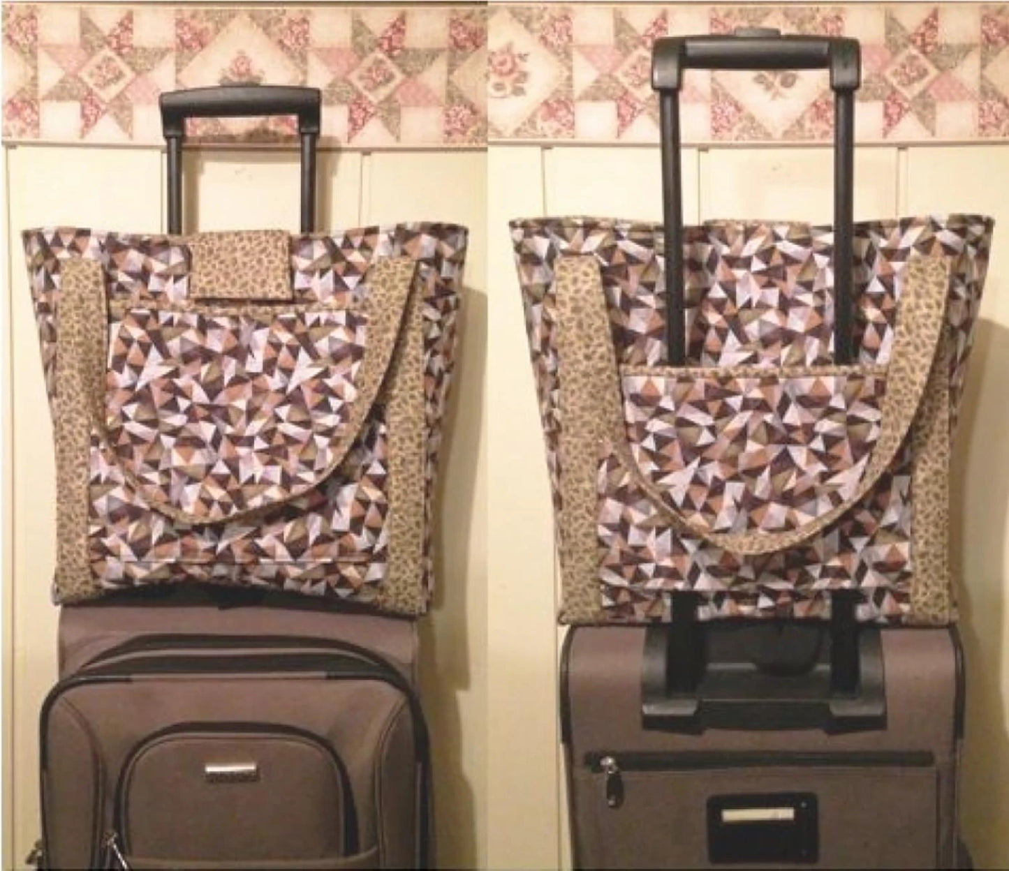 Luggage Rider Carry-On Bag Pattern By Cut Loose Press