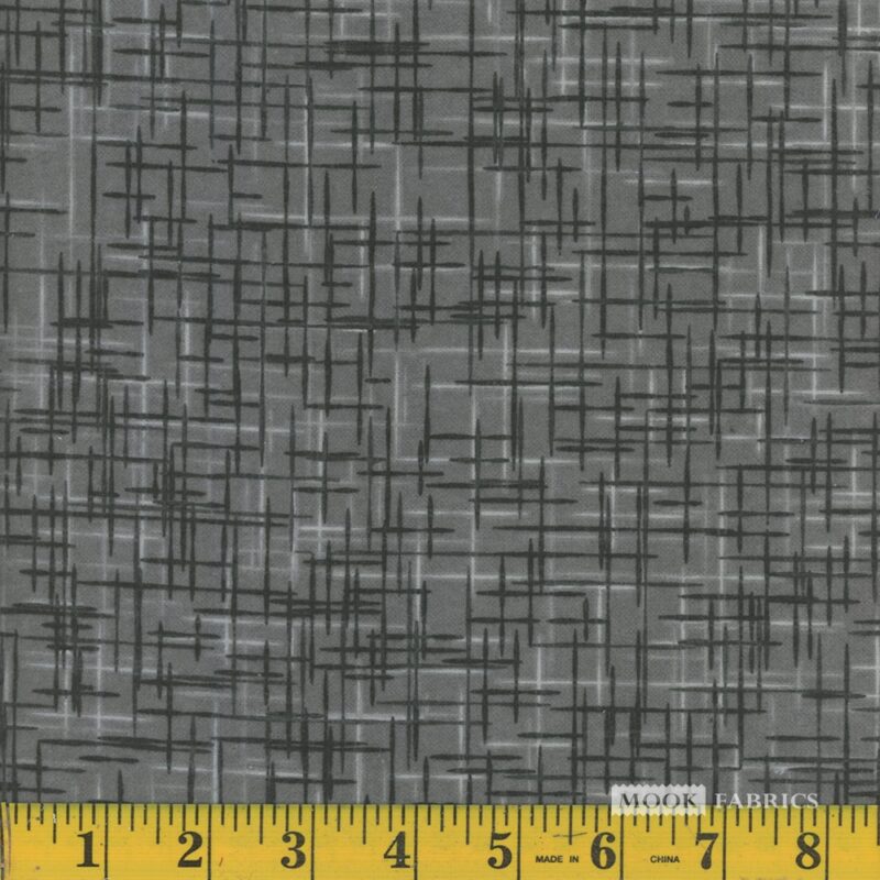 Mook Fabrics - 108" Flannel Linen Look Poppy Seed - 134658