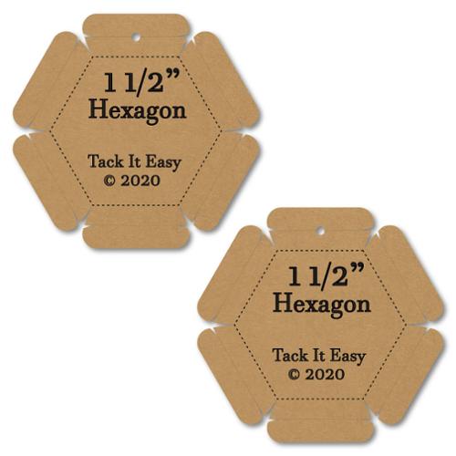 Tack It Easy Gadget 1-1/2" Hex For Paper Piecing