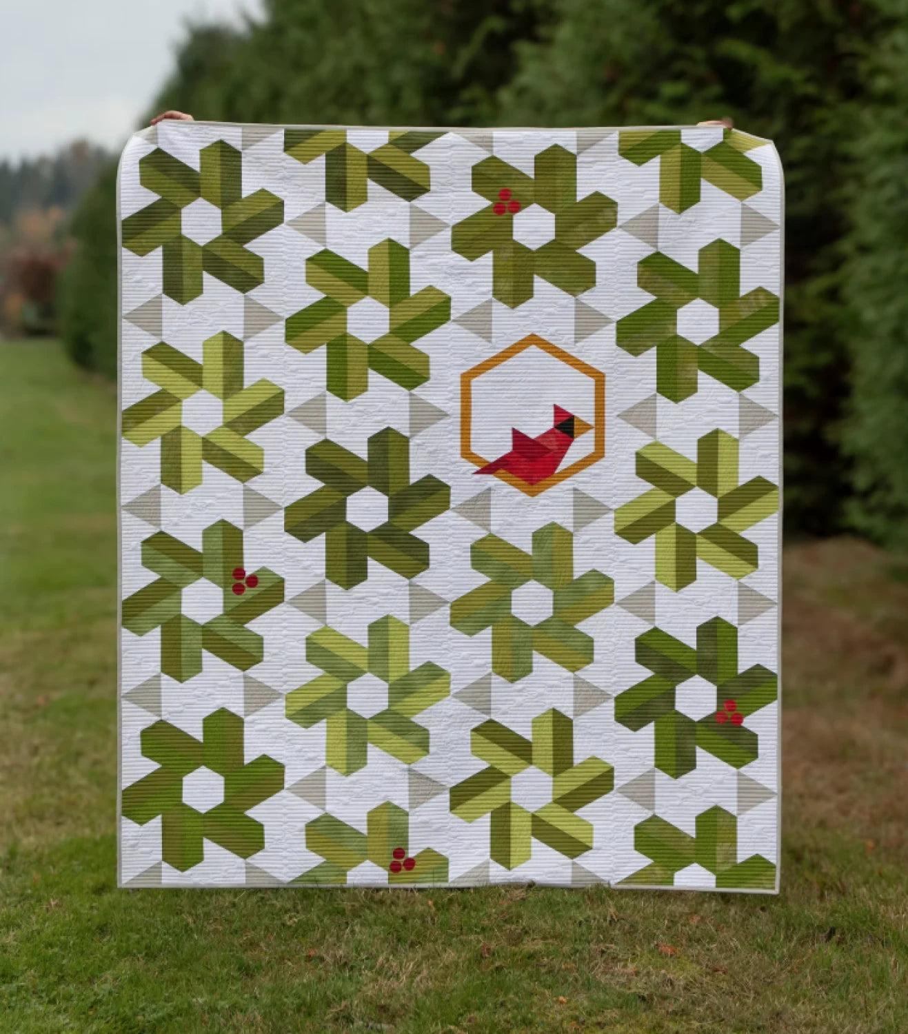 Winter Visit Quilt Pattern By The Quilted Life