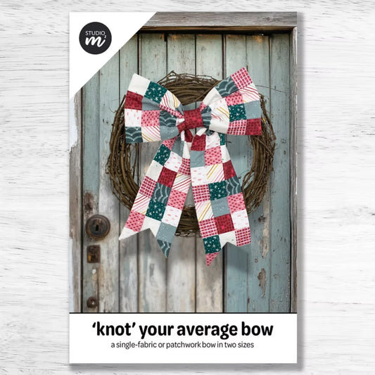 Knot Your Average Bow Pattern By Studio M Squared
