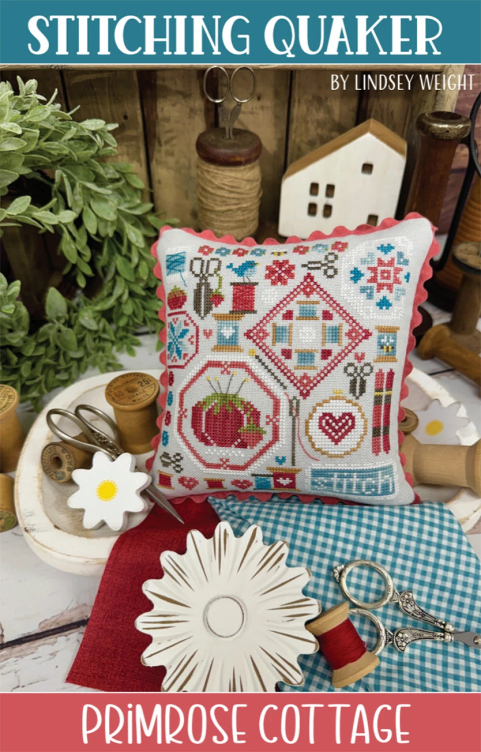Stitching Quaker Cross Stitch Pattern By Primrose Cottage