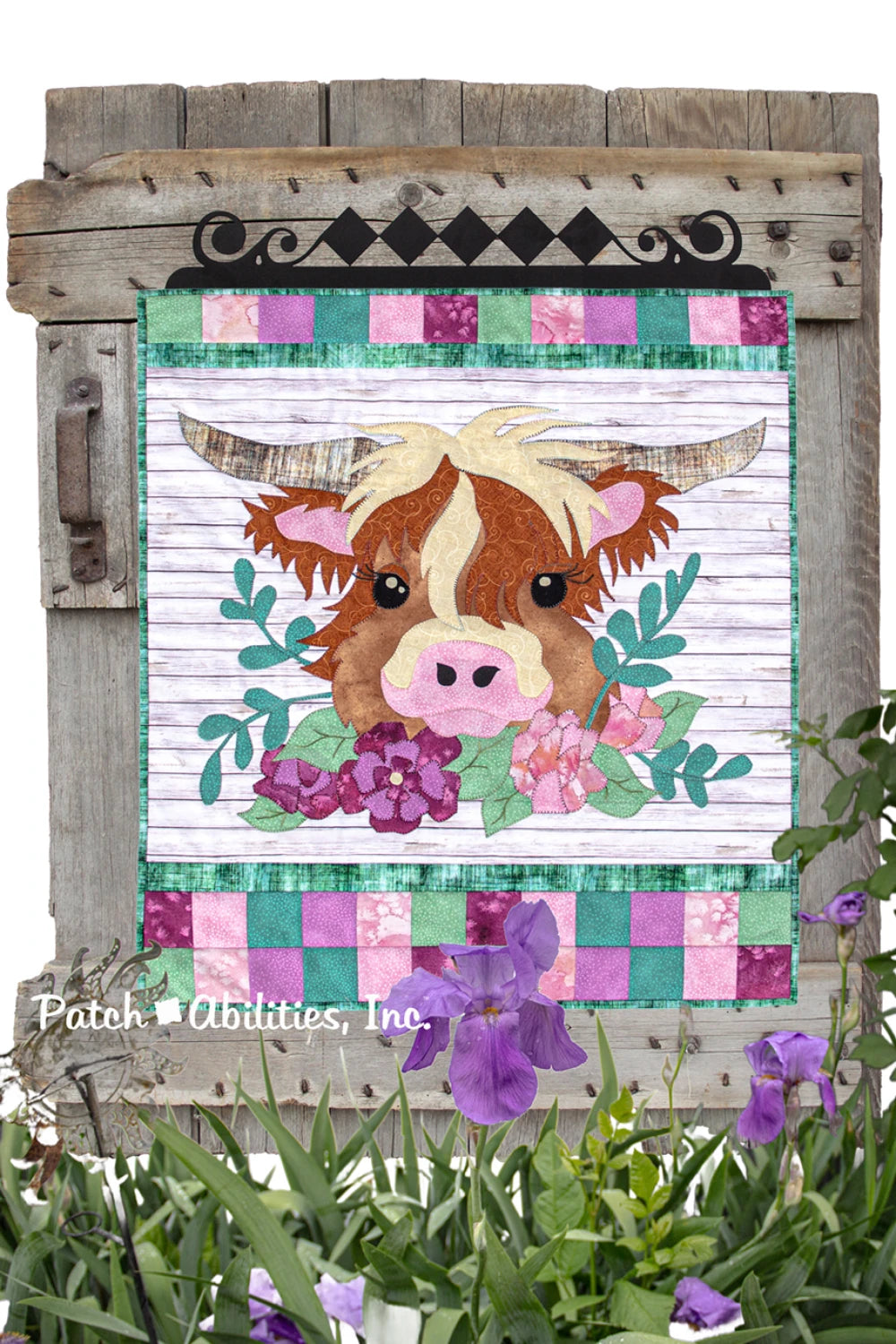 Highland Cow Quilt Pattern By Patch Abilities