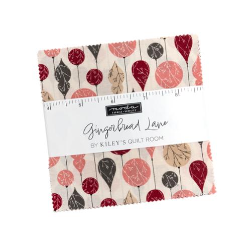 Preorder - Moda - Kiley's Quilt Room - Gingerbread Lane - Christmas Charm Pack 5" Squares - Expected Release May 2026