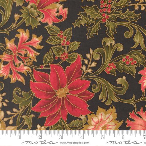Preorder - Moda - Merry Manor - Christmas Poinsettia Large Florals - 33860 14M - Expected Release May 2026