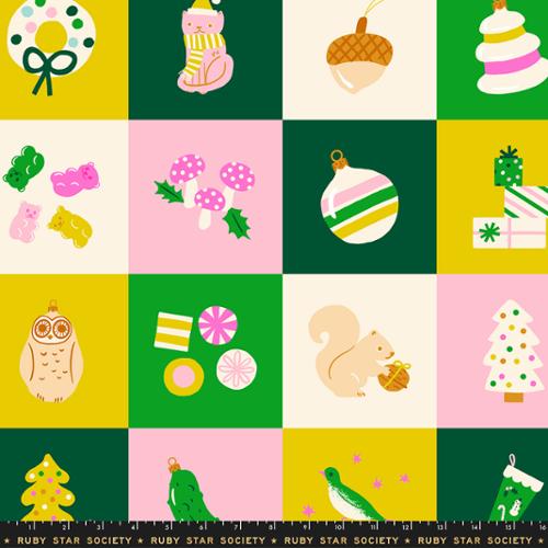 Preorder - Ruby Star Society - Merry Happy - Panel - RS3105 12 Verdant - Ships May 2026