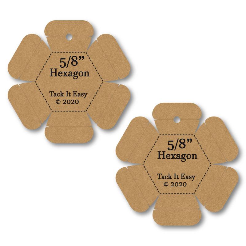 Tack It Easy Gadget 5/8" Hex For Paper Piecing
