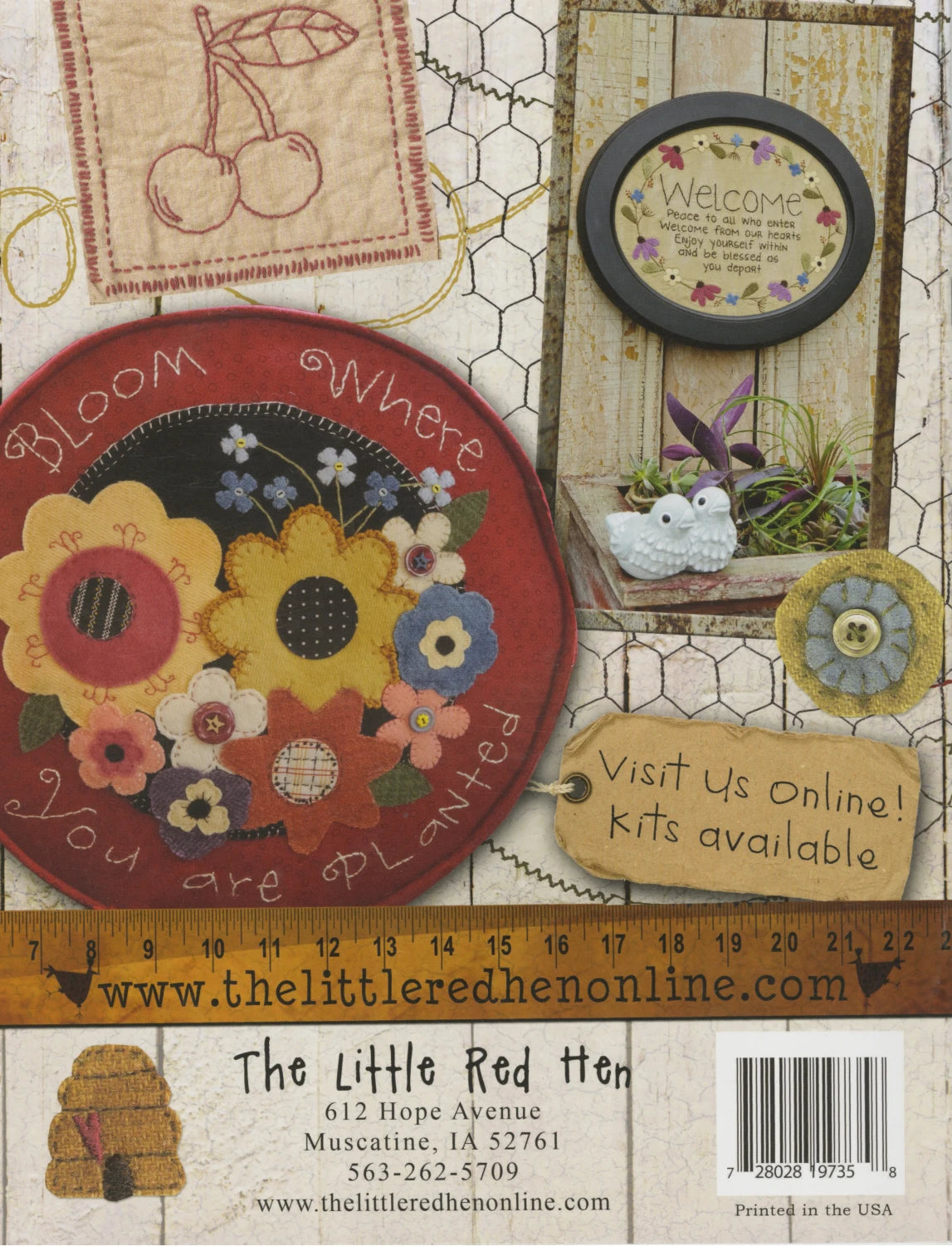 Quilting In The Coop Book By The Little Red Hen