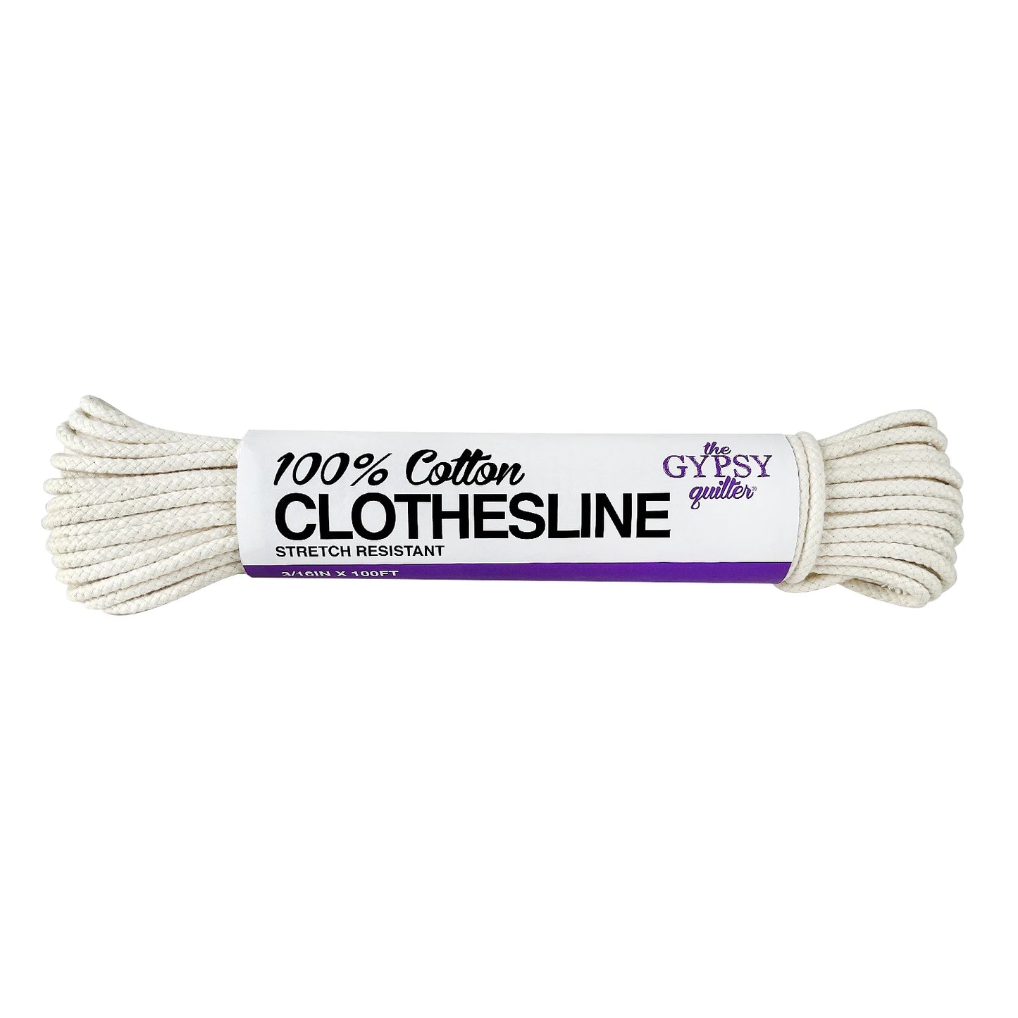 The Gypsy Quilter 100% Cotton Clothesline - 100ft