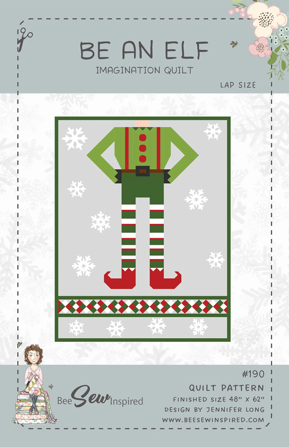Be An Elf Quilt Pattern By Bee Sew Inspired