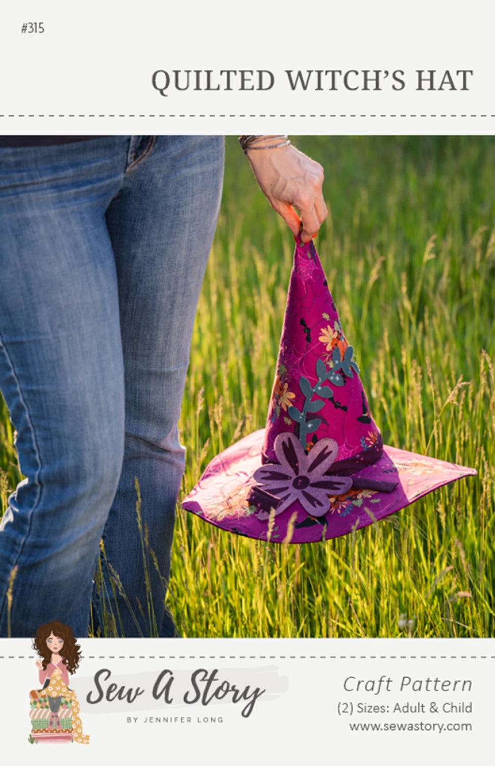 Quilted Witch's Hat Pattern By Sew A Story