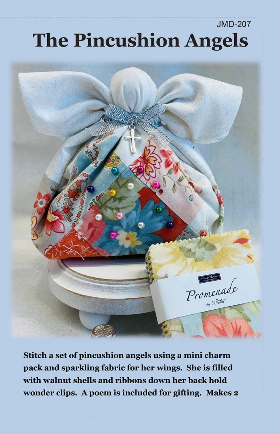 The Pincushion Angels Pattern By J Minnis Designs