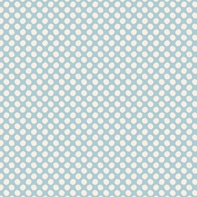 Tilda - Basic Classics - Paint Dots Light Blue - TIL130035-V11