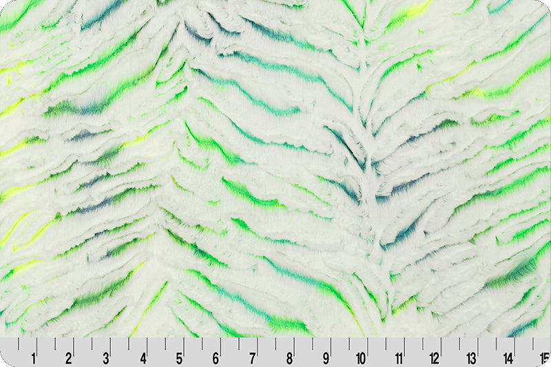 Shannon Fabrics Minky - Luxe Cuddle Prism Parakeet - 58"/60" Wide