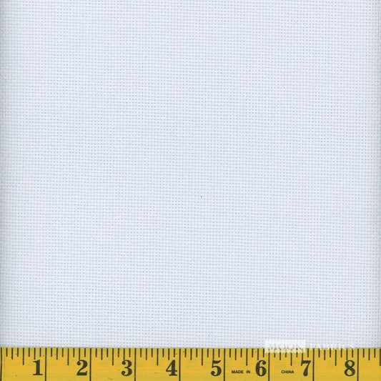 Mook Fabrics - Aida Cloth 14 ct - 60" Wide - White - 102144