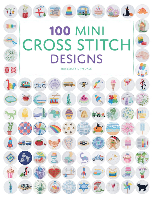 100 Mini Cross Stitch Designs Book By Rosemary Drysdale