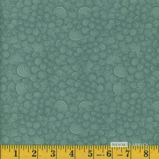 Mook Fabrics - 108" Flannel Swirly Hunter - 108958