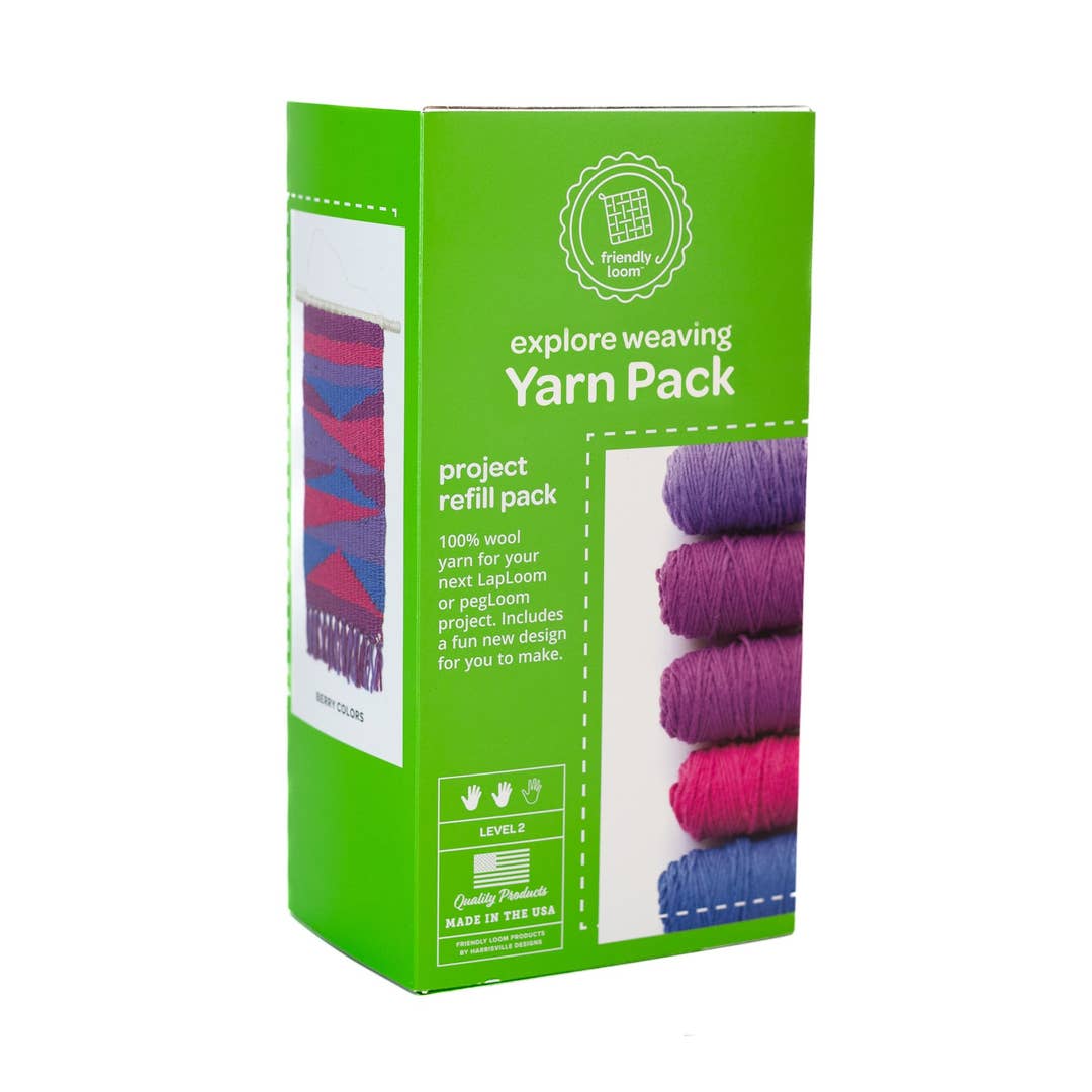 Friendly Loom Explore Weaving Yarn Pack - Choose Colorway!