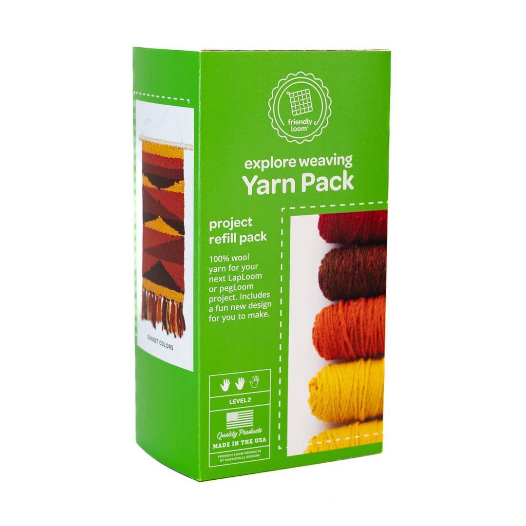 Friendly Loom Explore Weaving Yarn Pack - Choose Colorway!