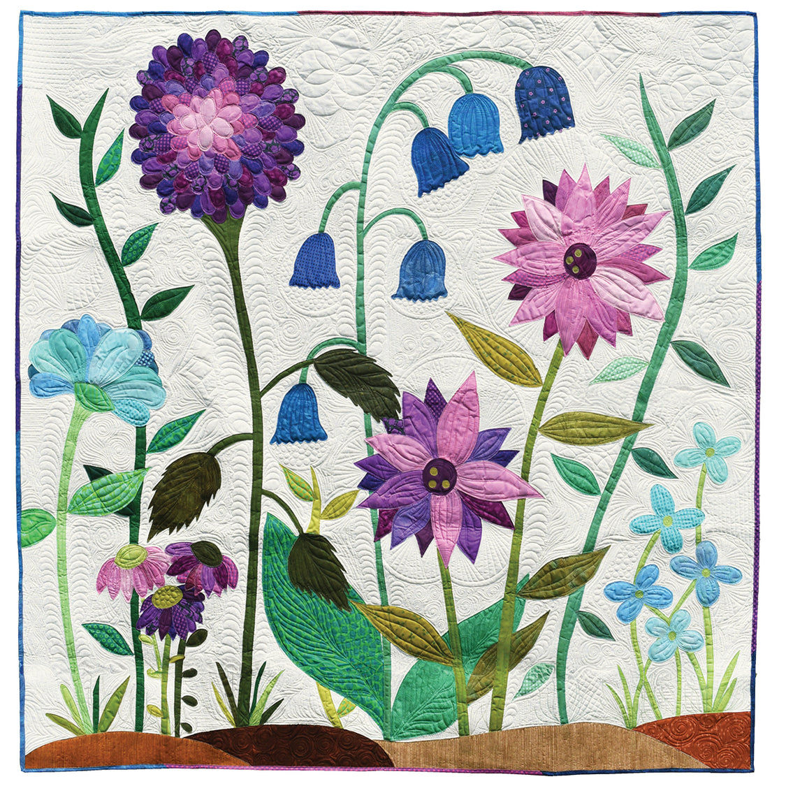 Windham - Everbloom Moonlit Garden - Factory Cut Quilt Kit - 55145QK-X Multi
