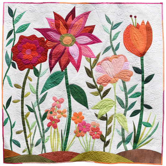 Windham - Everbloom Berry Blossom - Factory Cut Quilt Kit - 55146QK-X Multi
