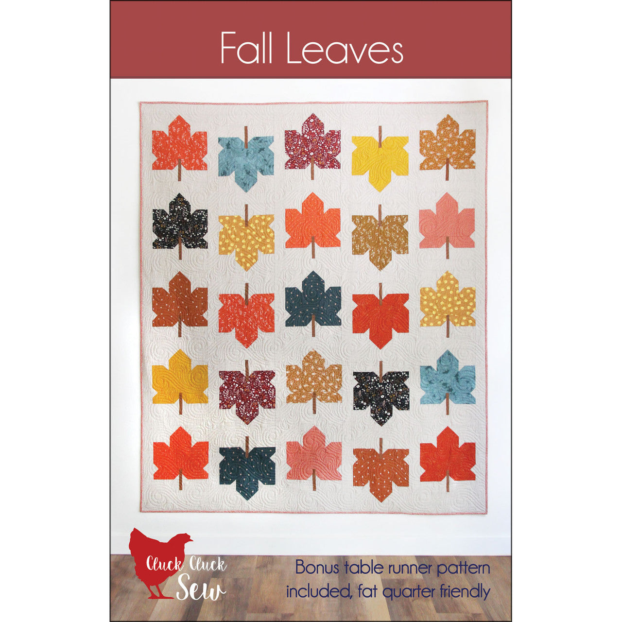 Fall Leaves Quilt Pattern By Cluck Cluck Sew