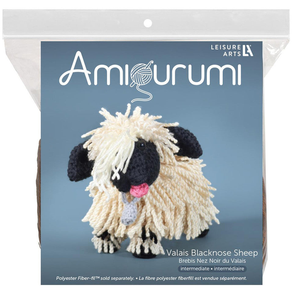 Leisure Arts Valais Blacknose Sheep Crochet Kit