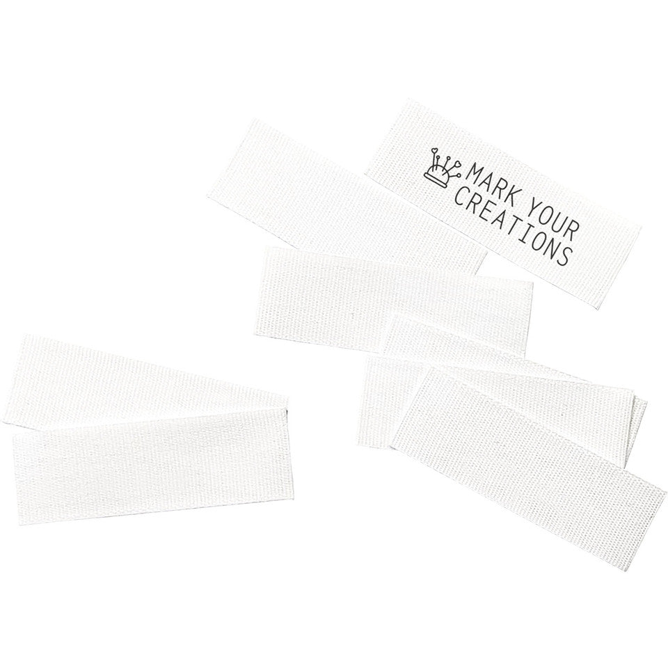 Craft Labeler - White Satin Labels - 40ct