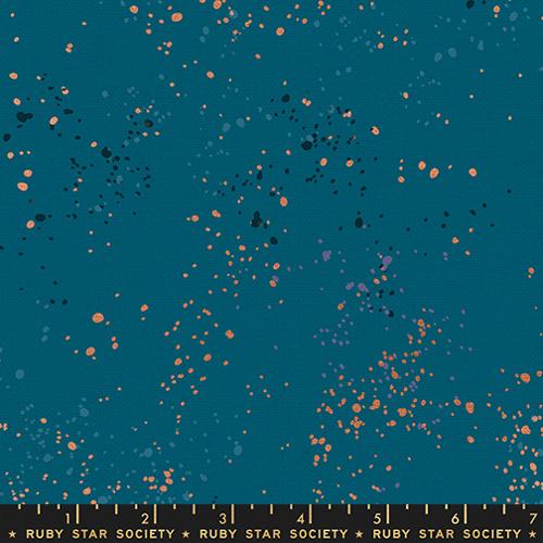 Ruby Star Society - Speckled Canvas Metallic Teal - RS1117 53LM