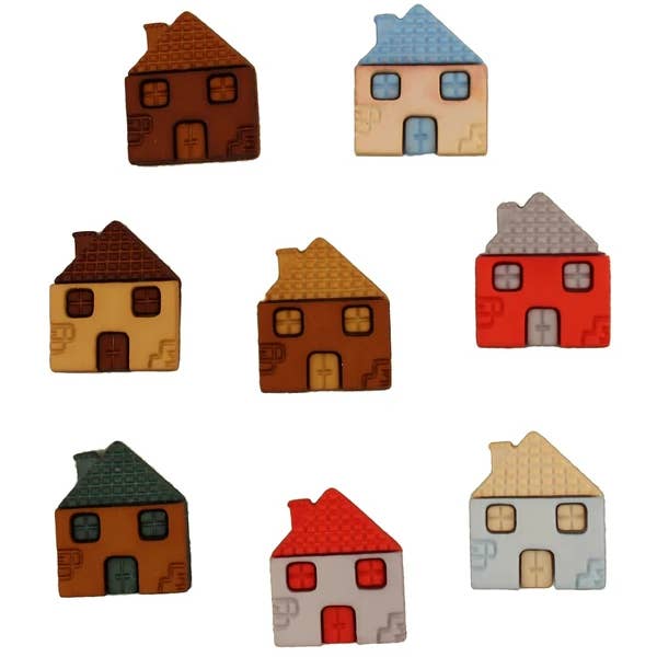 Buttons Galore and More - Craft And Sewing Buttons - Lotsa Houses