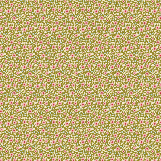 Tilda - Brie Basics - Small Florals - Green - 130121