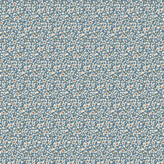 Tilda - Brie Basics - Small Florals - Blue - 130131