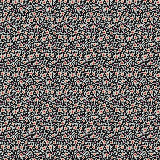 Tilda - Brie Basics - Small Florals - Charcoal - 130186
