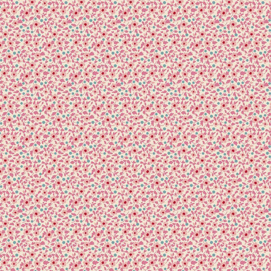 Tilda - Brie Basics - Small Florals - Pink - 130194