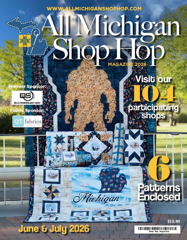 PREORDER - All Michigan Shop Hop 2026 Magazine AMISH - Shipping April 2026!