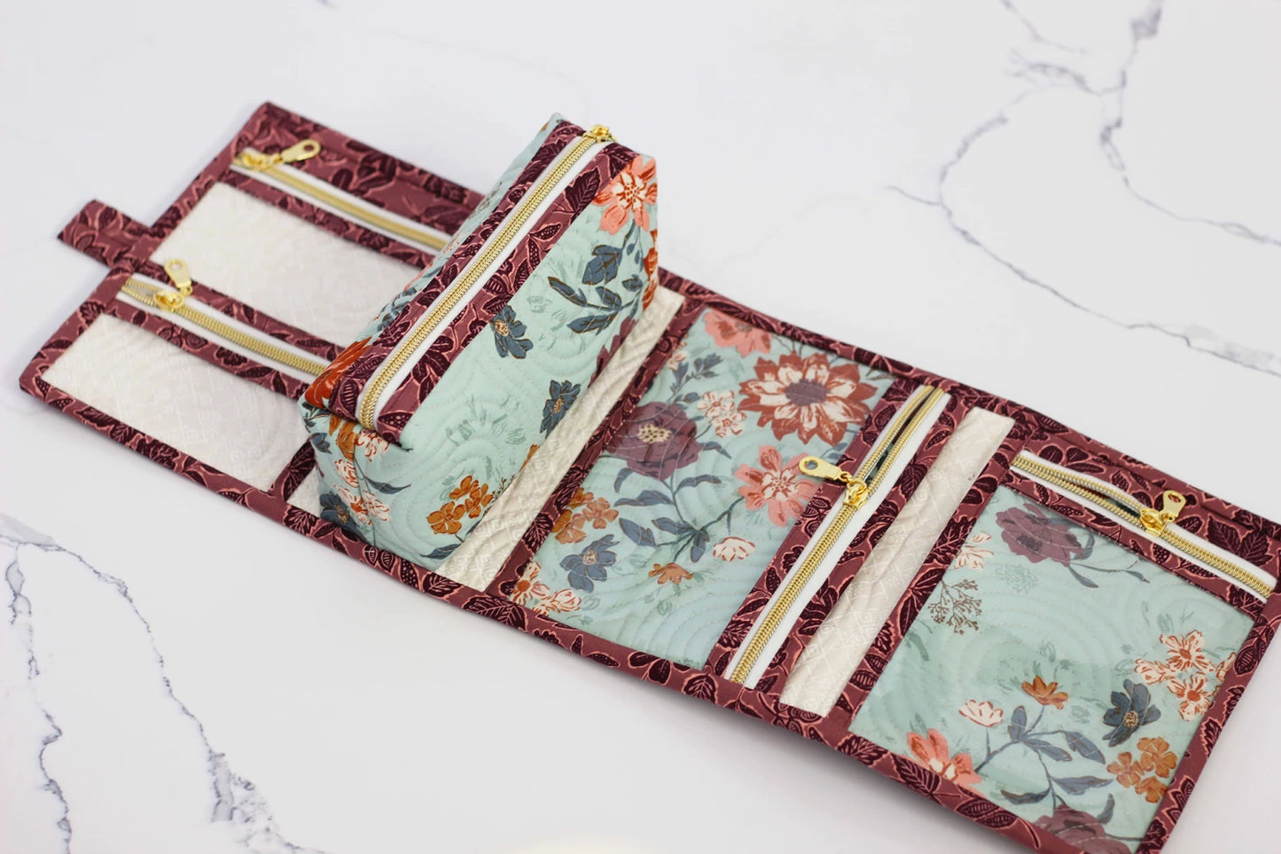 Nightingale Zipper Case Pattern By Center Street Quilts