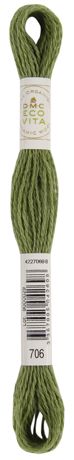 DMC Eco Vita 100% Organic Wool Crewel Thread - Choose Color - One Skein