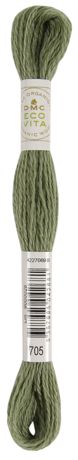 DMC Eco Vita 100% Organic Wool Crewel Thread - Choose Color - One Skein