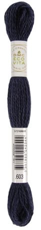 DMC Eco Vita 100% Organic Wool Crewel Thread - Choose Color - One Skein
