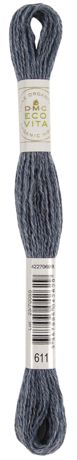 DMC Eco Vita 100% Organic Wool Crewel Thread - Choose Color - One Skein