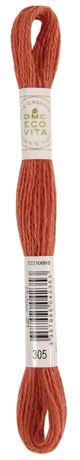 DMC Eco Vita 100% Organic Wool Crewel Thread - Choose Color - One Skein