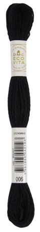 DMC Eco Vita 100% Organic Wool Crewel Thread - Choose Color - One Skein