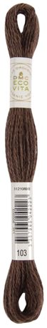DMC Eco Vita 100% Organic Wool Crewel Thread - Choose Color - One Skein